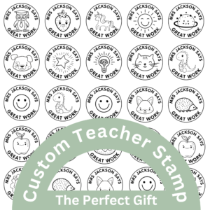 Great Work Teacher Stamp